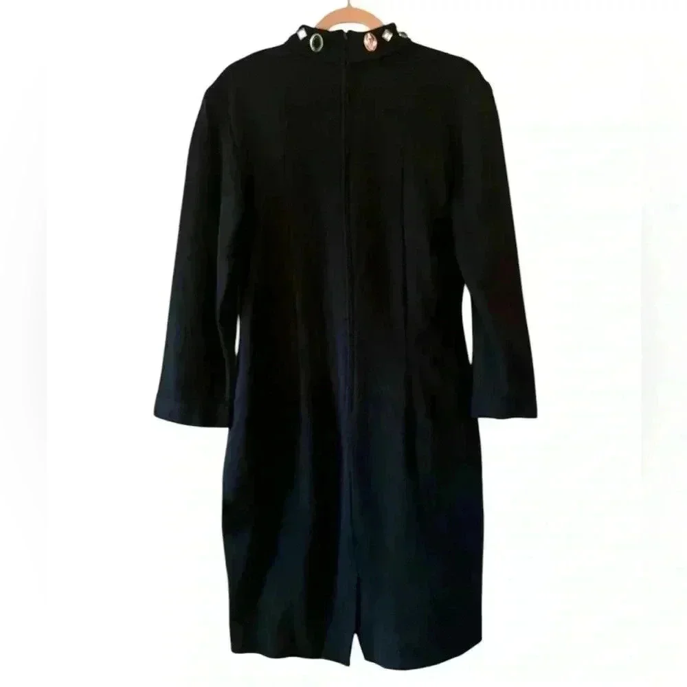 Vintage Jeweled Dress - Picture 2 of 4